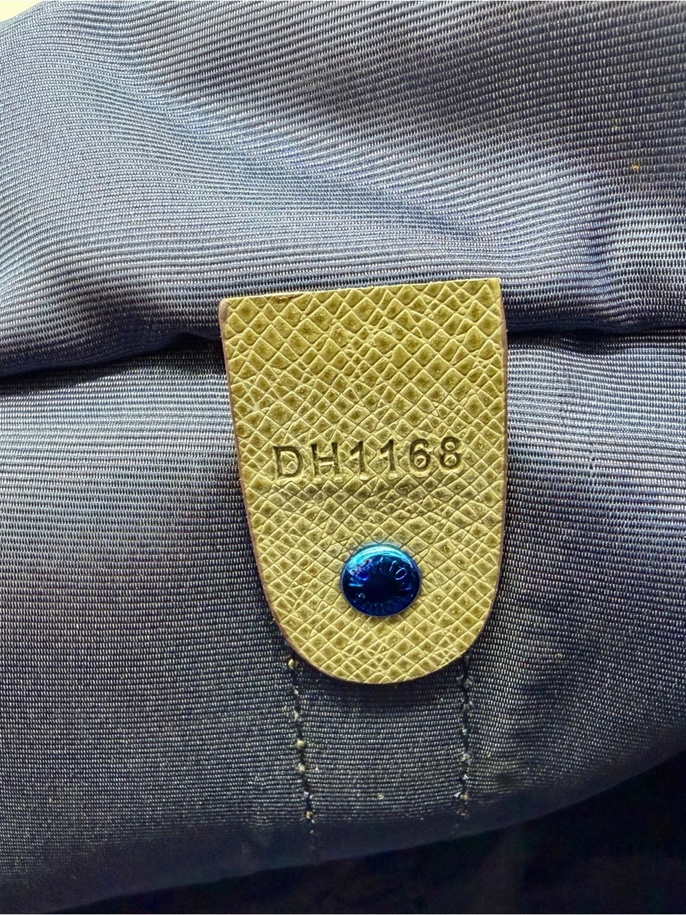 Louis Vuitton Blue Taigarama Monogram Keepall Bandouliere 50